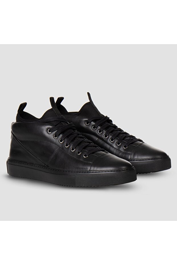 Barry Erkek Deri Sneaker Yarım Bot - 3