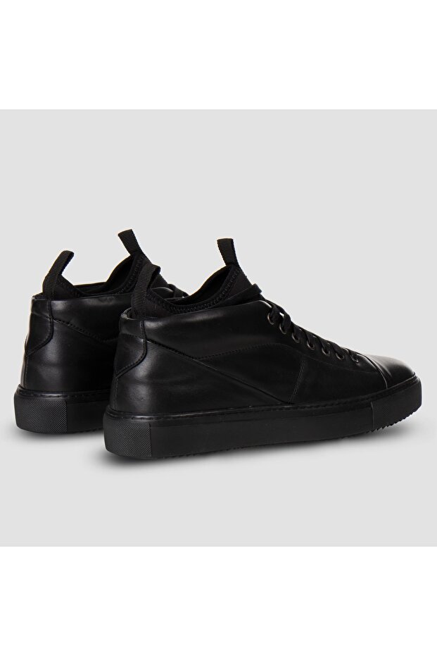 Barry Erkek Deri Sneaker Yarım Bot - 4