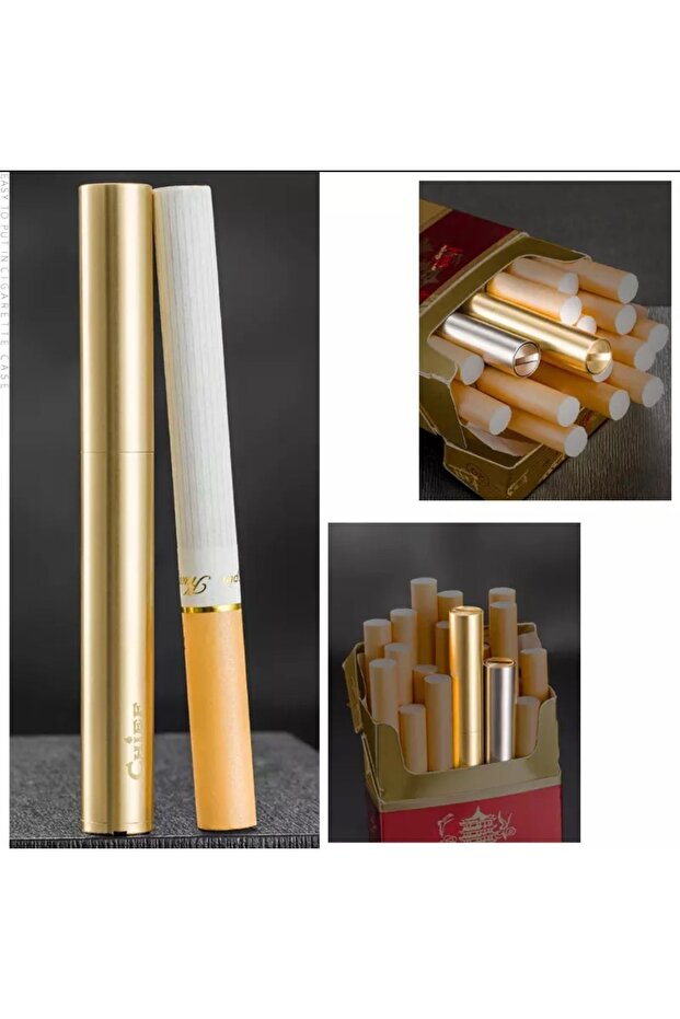 Metal Çubuk benzinli çakmak taşınabilir ince katlanır - 2