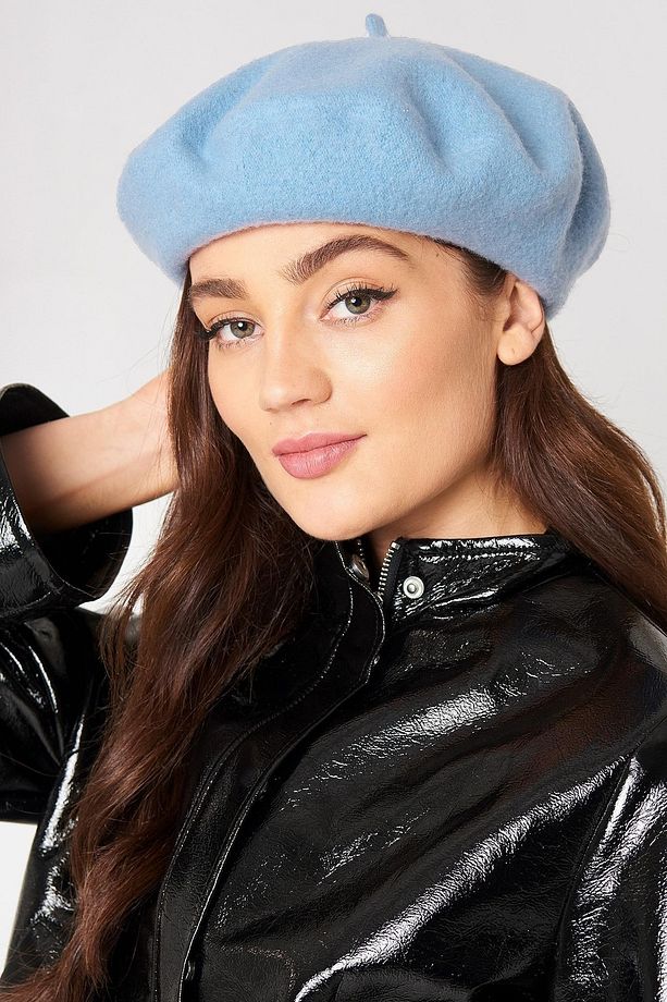 Fransız Ressam Avusturalya Yün Keçe Bere Bebe Mavi - 2