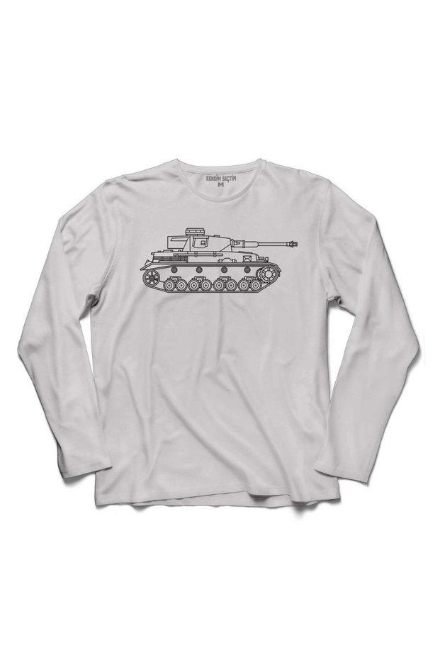 Tiger I Panzer Tank Wehrmacht WH WWII War Crete Black Long-Sleeve T-Shirt