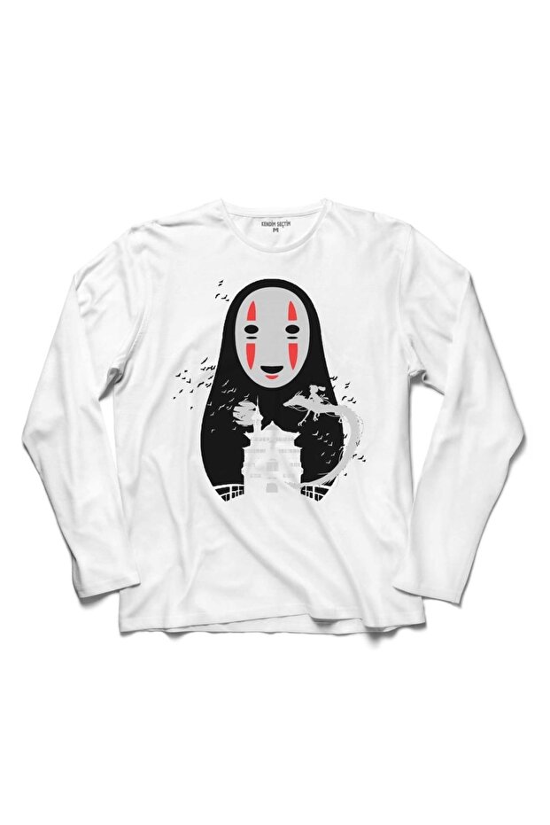 Spirited Away No Face Long Sleeve T-Shirt