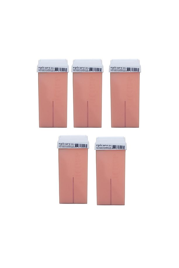 5 Adet Titanyum (TURUNCU) Pudralı Kartuş Ağda 100 ml - 1
