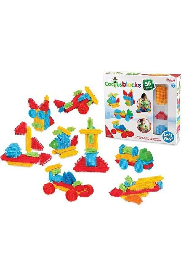 55 قطعة من مكعبات الصبار - 1