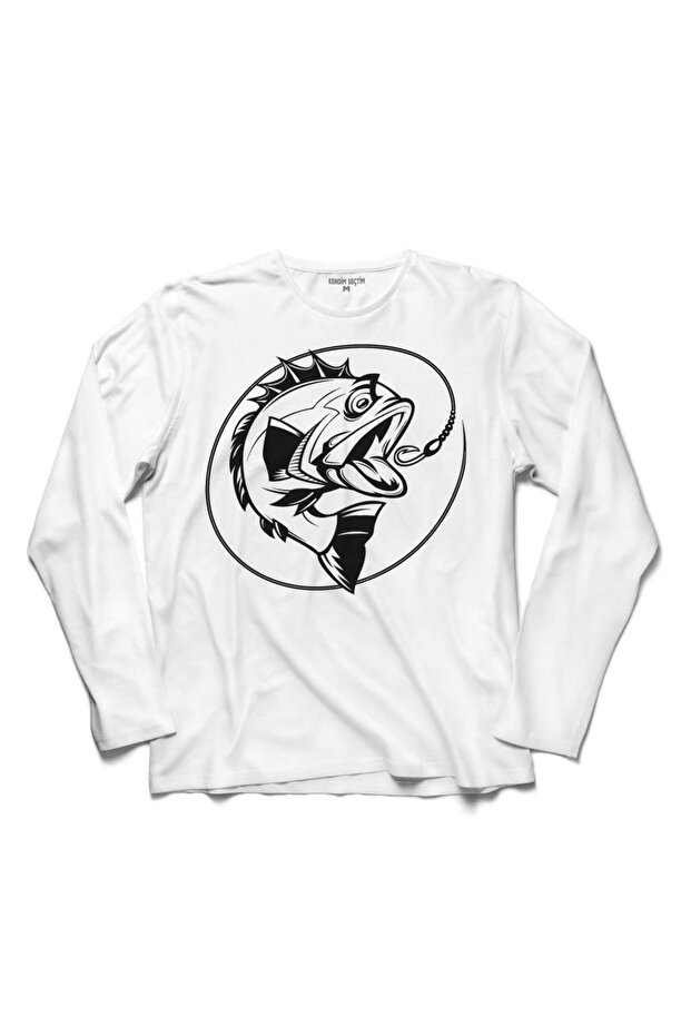 Fishing Angling Fisherman Fish Sailing Long Sleeve T-Shirt