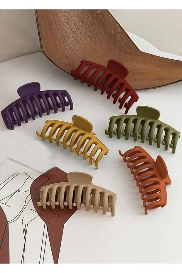 Women's 6-Piece Colorful XL Buckle Set (25-Piece Towel Buckle Gift)