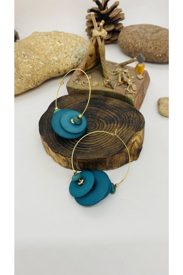 Handmade Ethnic Authentic Hippie Bohemian Acrylic Earrings