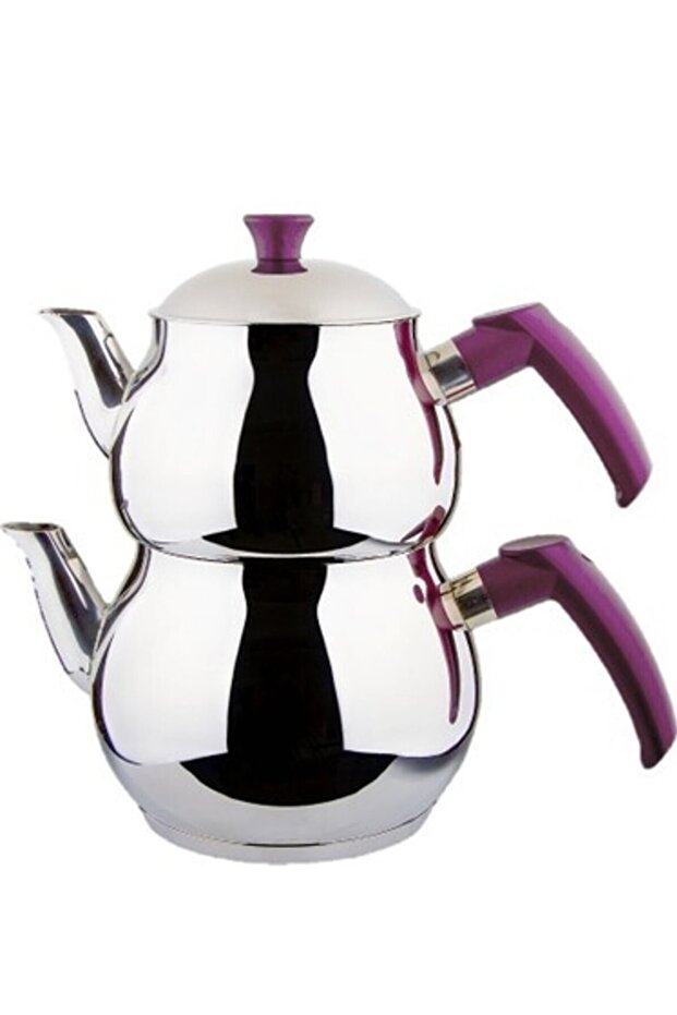 Çelik Mini Çaydanlık - 1