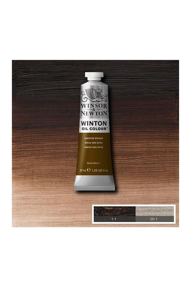 Winsor & Newton Winton Yağlı Boya 37 Ml. 41 Vandyke Brown - 1