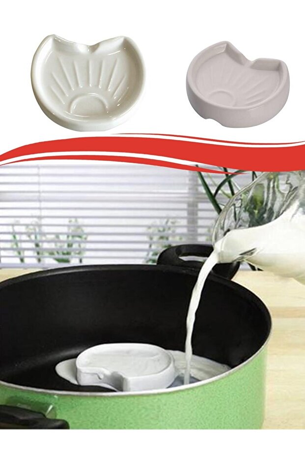 Ceramic Milk Pot - Anti-Smashing and Anti-Overflow - 1