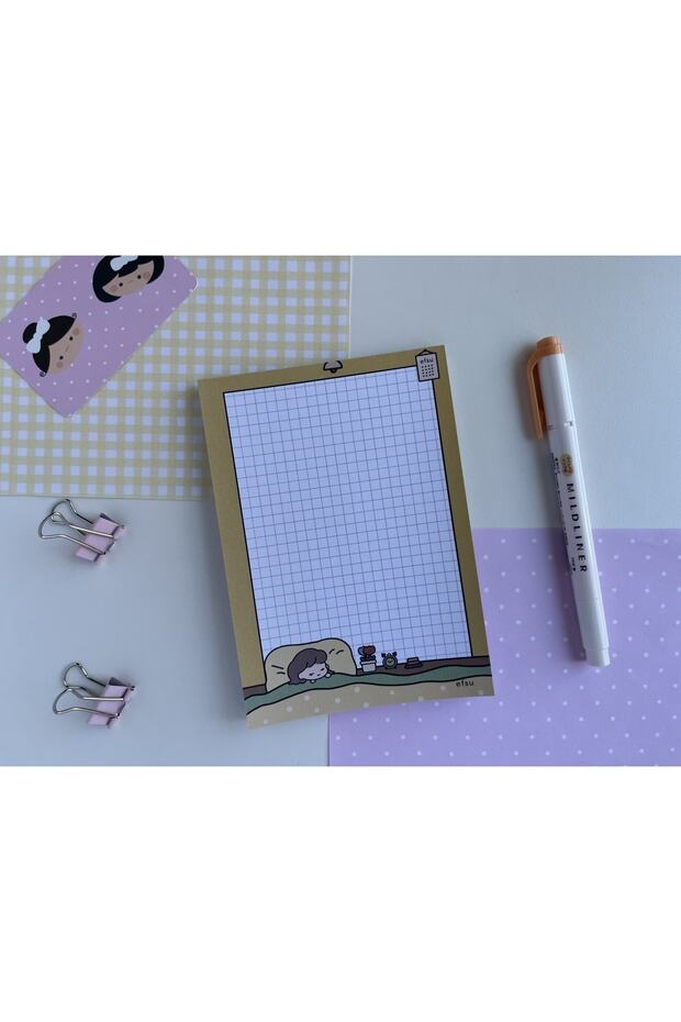 A6 Nude Poly Memopad/notepad/defter - 1