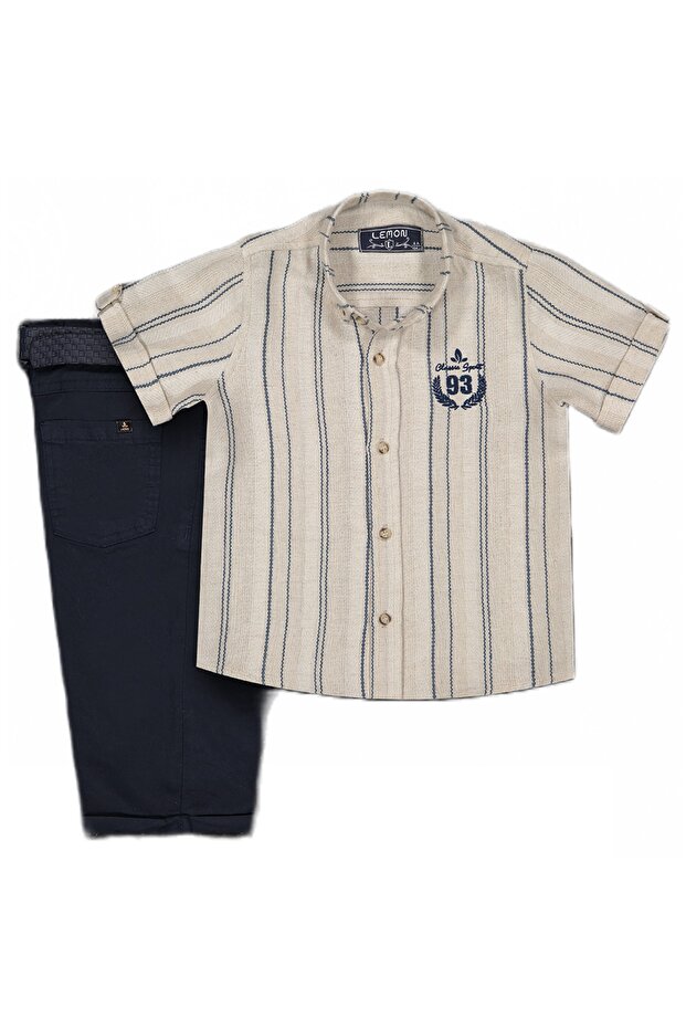 Boy's Classic Sports Shirt Set