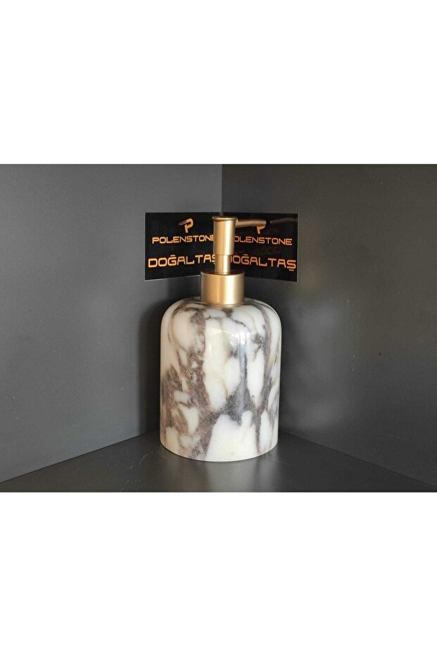 Marble Violet Liquid Soap Dispenser