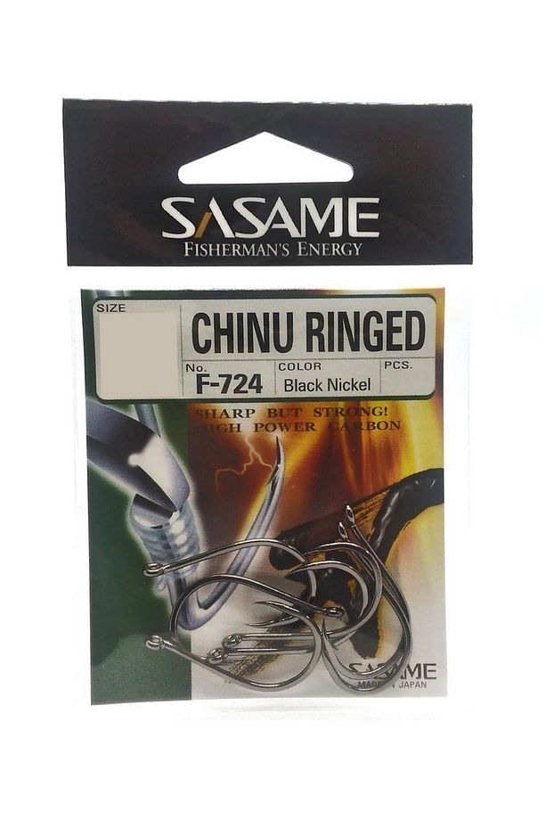 Chinu Ringed F 724 Black Nikel Olta Iğnesi No:4 - 1