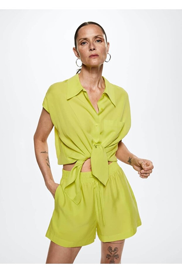 Kadın Liyosel Şort - 7