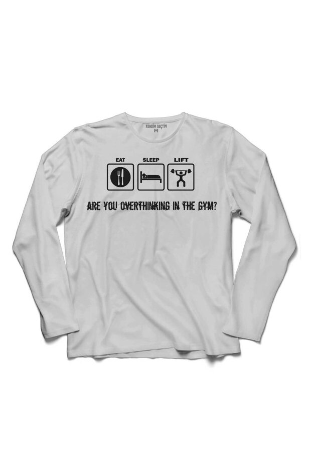 Eat Sleep Lift Gym Bodybuilding Fitness Sports Long Sleeve Tee - T041240