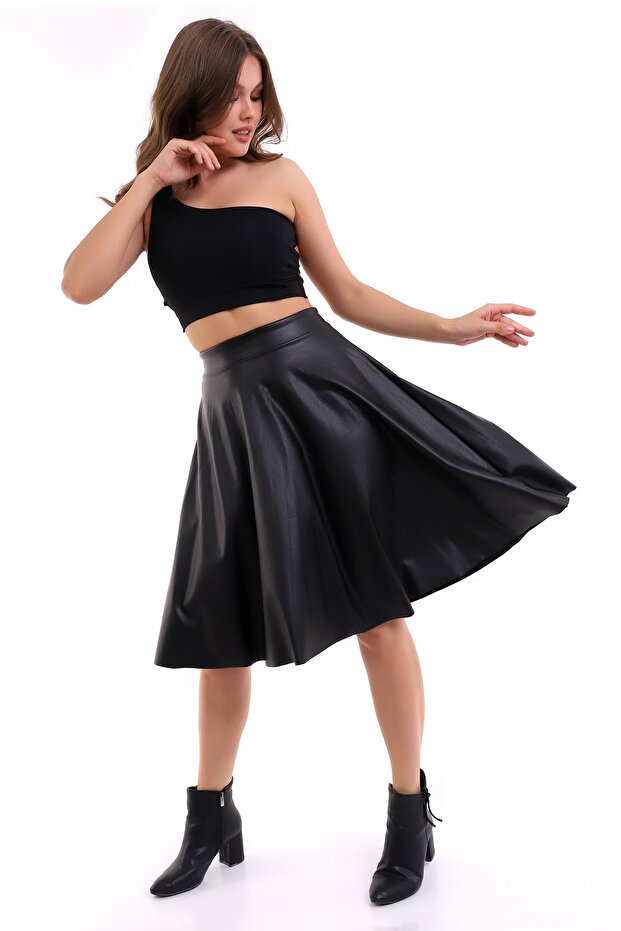 تنورة جلدية - 5