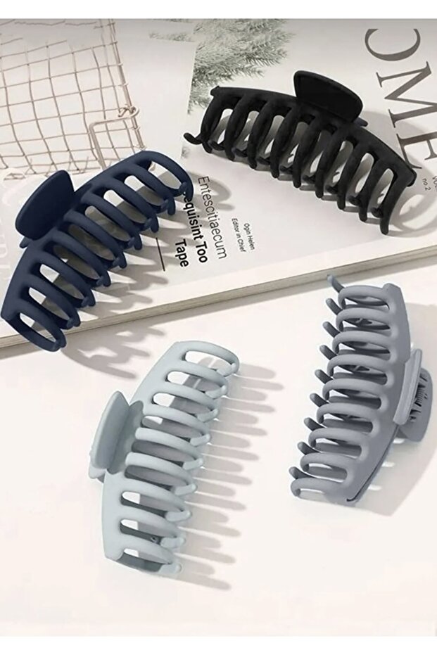 Women's 4-Piece Grey-Black Large XL Buckle (25-Piece Towel Buckle Gift)