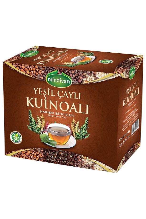 Siftaholsun Çarşı Yeşil Çaylı Kinoa Çayı 30'lu Süzen Poşet - 1