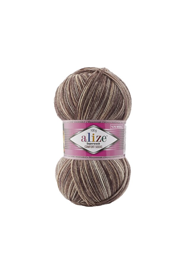 Superwash Hand Knitting Thread Color No: 7678