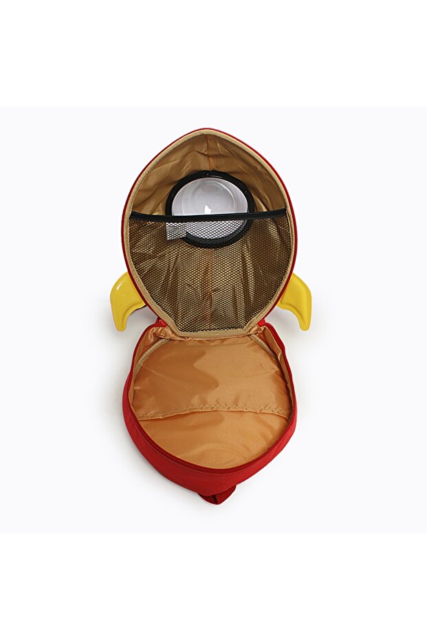 حقيبة ظهر روكيت لرياض الأطفال / أحمر - 6