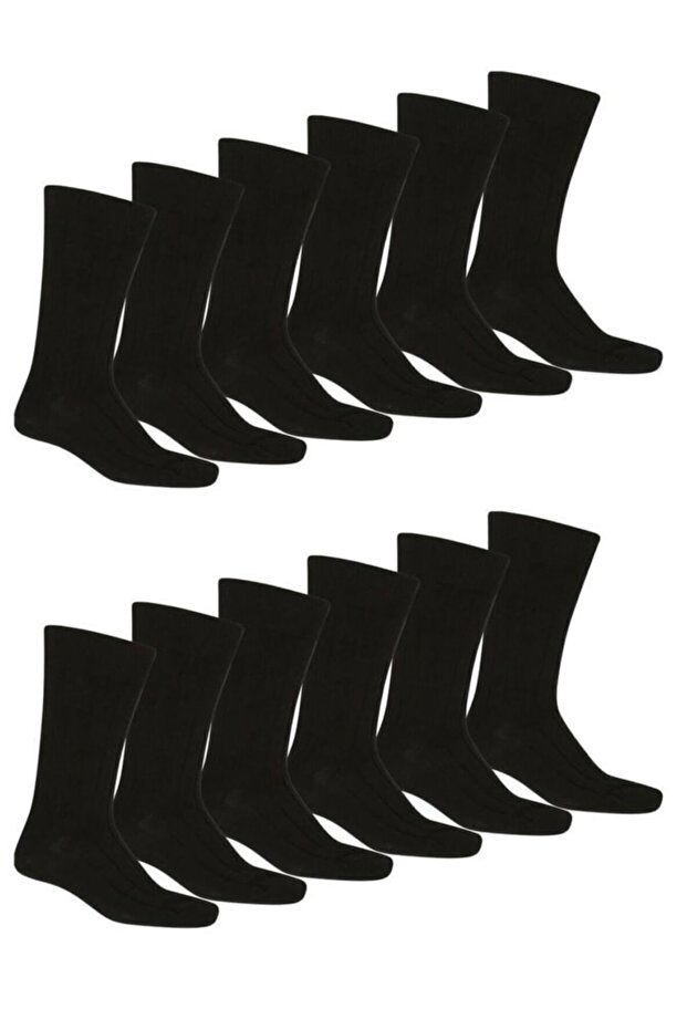 9+2 Gift Men's Black Long Socks Wholesale Economic Package