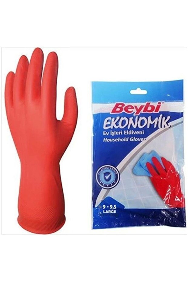 Ekonomik Bulaşık Eldiveni 5 Çift - 1
