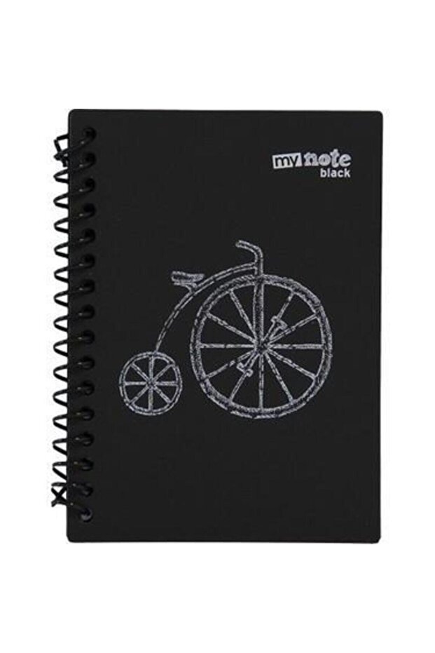 Defter Siyah Spiralli 12*17 - 1