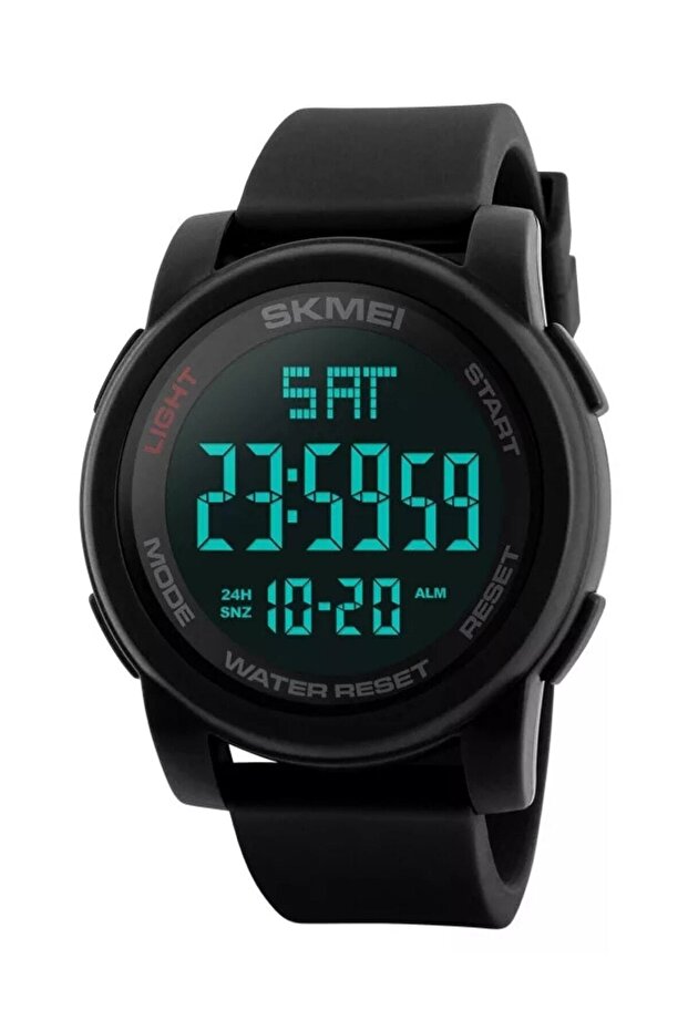 Digital Men's Wristwatch Slikon Cord 1257