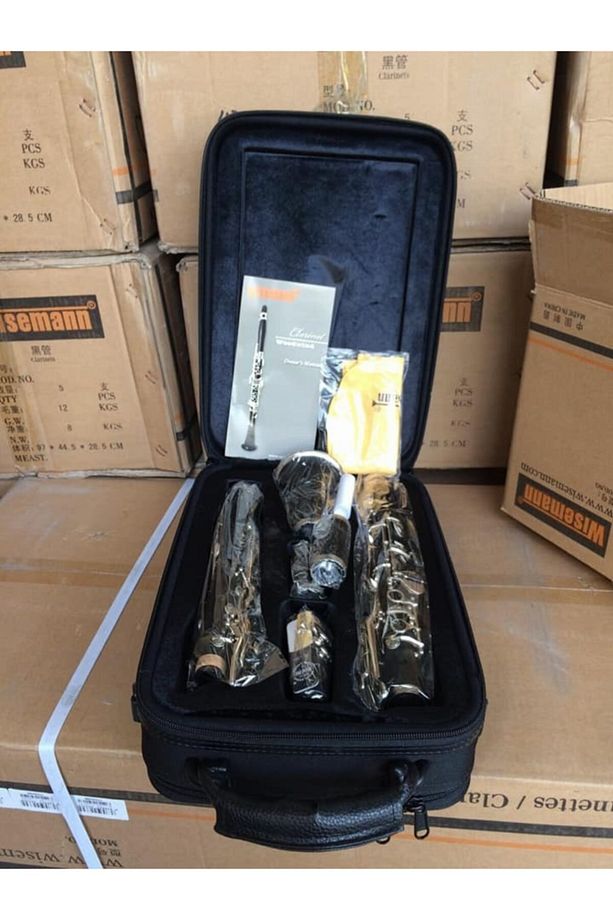 Dcl-g250 Model Amati Stil 4 Yüzüklü Prof Çantalı Sol Klarnet Seti - 4