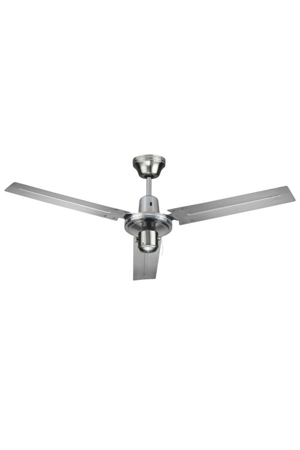 Kaşkar K48005 Krom 3 Kanatlı Tavan Vantilatörü - 1