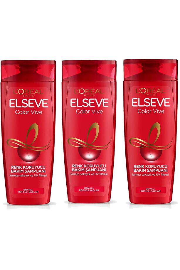 Renk Koruyucu ve Nemlendirici Şampuan 3lü Set 360ml 3600522159407 - 1