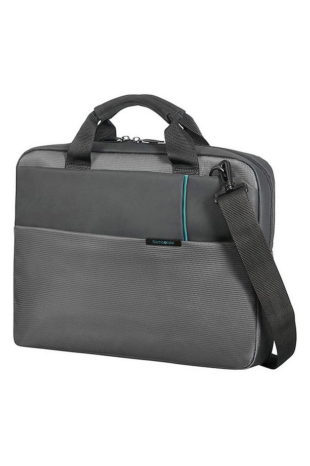16N-09-001 14.1" Qibyte Notebook Çantası, Laptop Çantası Antrasit - 1