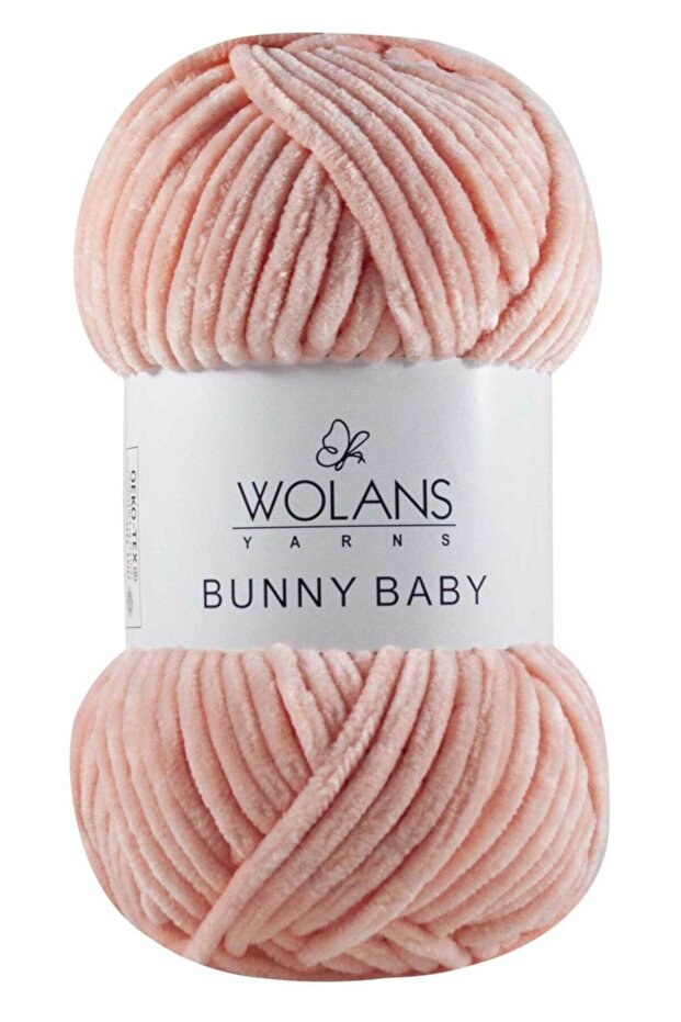 Bunny Baby Velvet Baby Wool Salmon 10021
