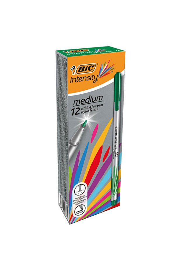 Intensıty Medıum Lıner 12li Kutu Yeşil 964781 - 1