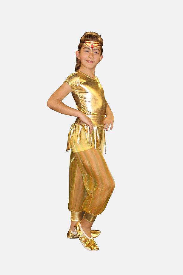 Modern Halk Dansları Kostümü.hint Kız. - 1