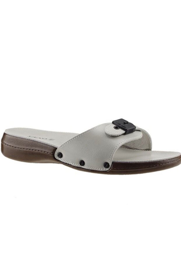 Women's Beige Minelli Classic House Slippers 6500
