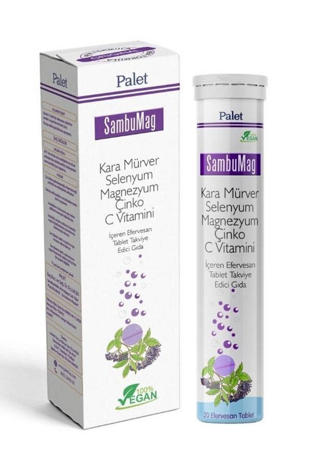 Sambumag, Karamürver Selenyum Magnezyum Çinko C Efervesan Tablet - 1