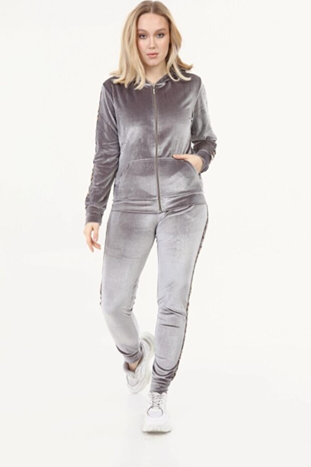 Leopard Gray Kadaife Suit - 4