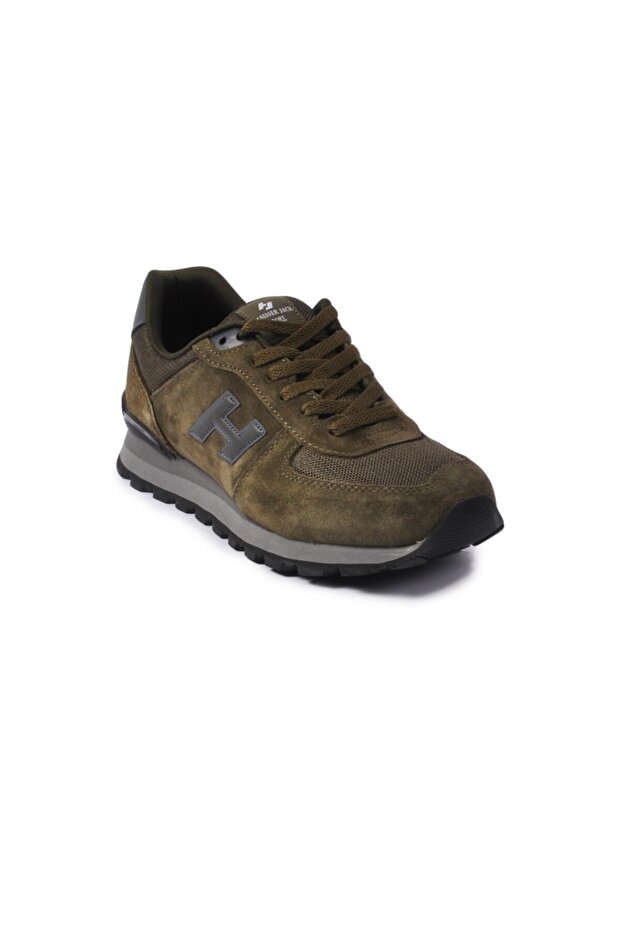 Men's Khaki Sports Shoes Peru 102 19250-m