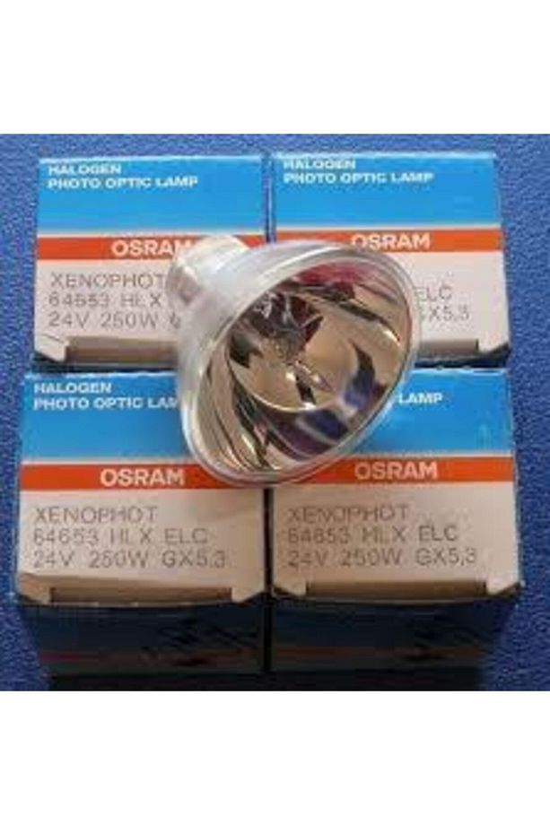 Xenophot 64653 Hlx Elc 24v 250w Çanak Halojen Ampul Tepegöz Projeksiyon Ampulu Made In Germany - 7