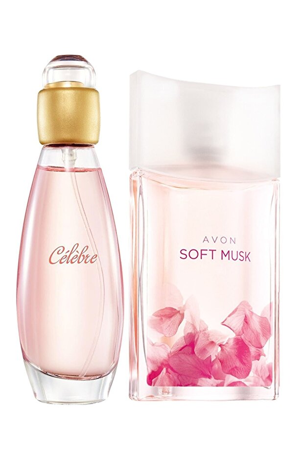 Celebre 50 Ml Edt Ve Soft Musk 50 Ml Edp Kadın Seti - 1
