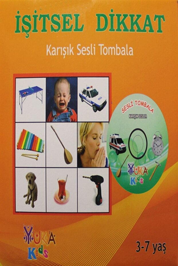 Işitsel Dikkat (KARIŞIK SESLİ TOMBALA) (3-6 YAŞ) Işitsel Algı Yukakids