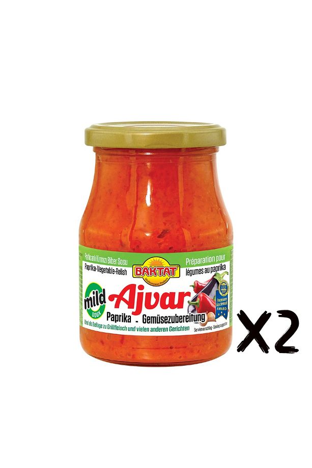 Tatlı Ajvar 370 cc 2 li - 2
