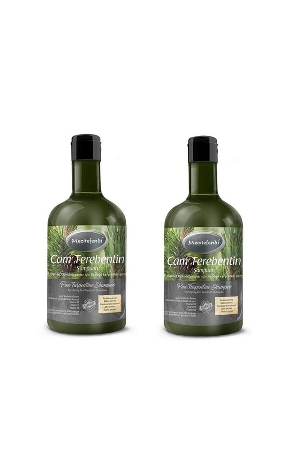 2 Adet Çam Terebentin Şampuanı 2x400 ml - 1