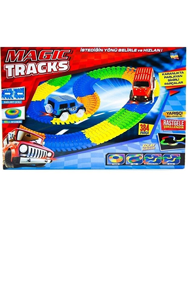 384 Prç. Magic Tracks Hareketli Raylar - 2