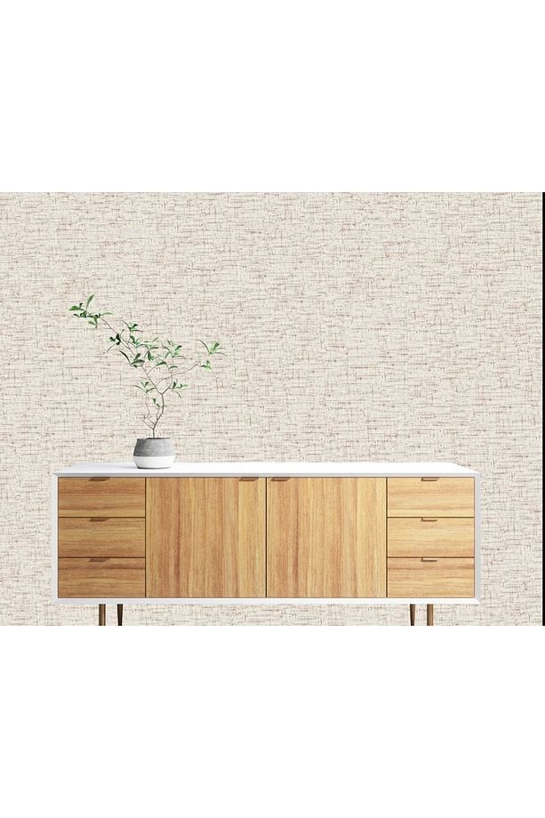 2660 Hasır Desenli Sade Duvar Kağıdı(5m2) - 1