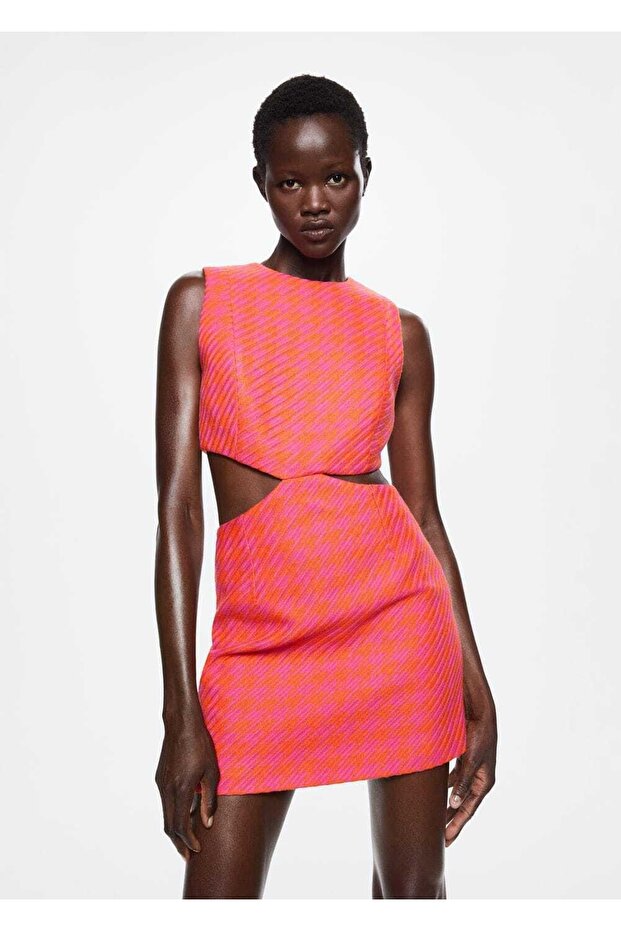 Yan Yırtmaçlı Elbise - 1