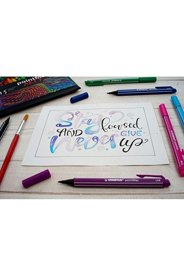 Pointmax Arty Keçe Uçlu Kalem Seti 15'li - 2