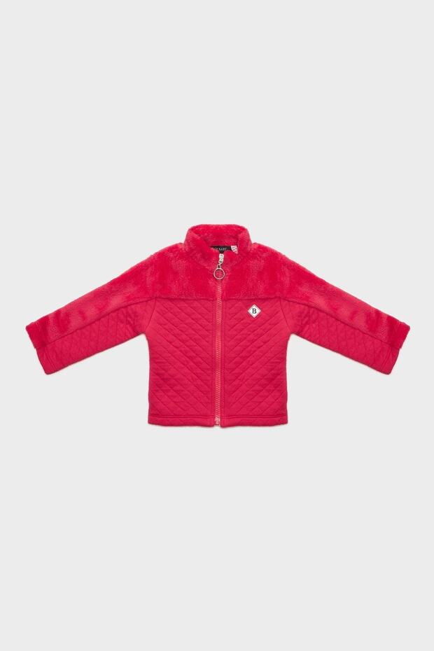 Kız Bebek Kırmızı Eşofman Üstü 22fw0bg2432 - 1